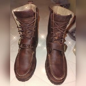 Polo by Ralph Lauren Men's Leather Ranger Boots